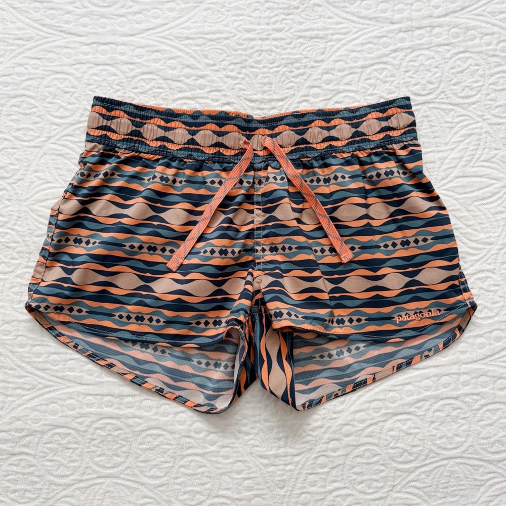 Patagonia Women's Stretch Planing Micro Shorts, Tigerlily Orange Sz XS